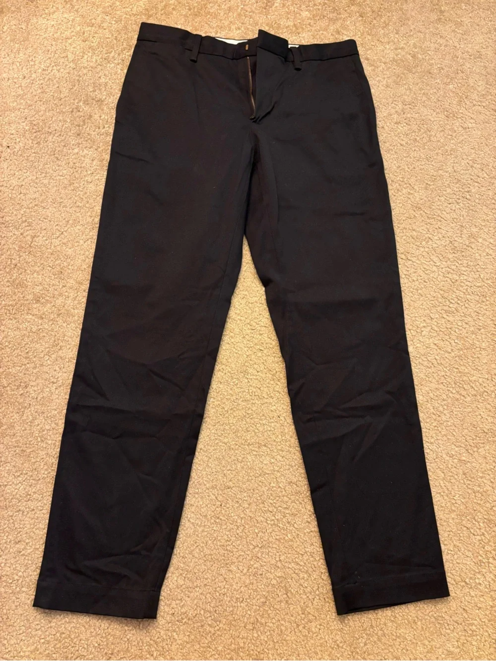 Banana Republic Black Mason Athletic Tapered Pants